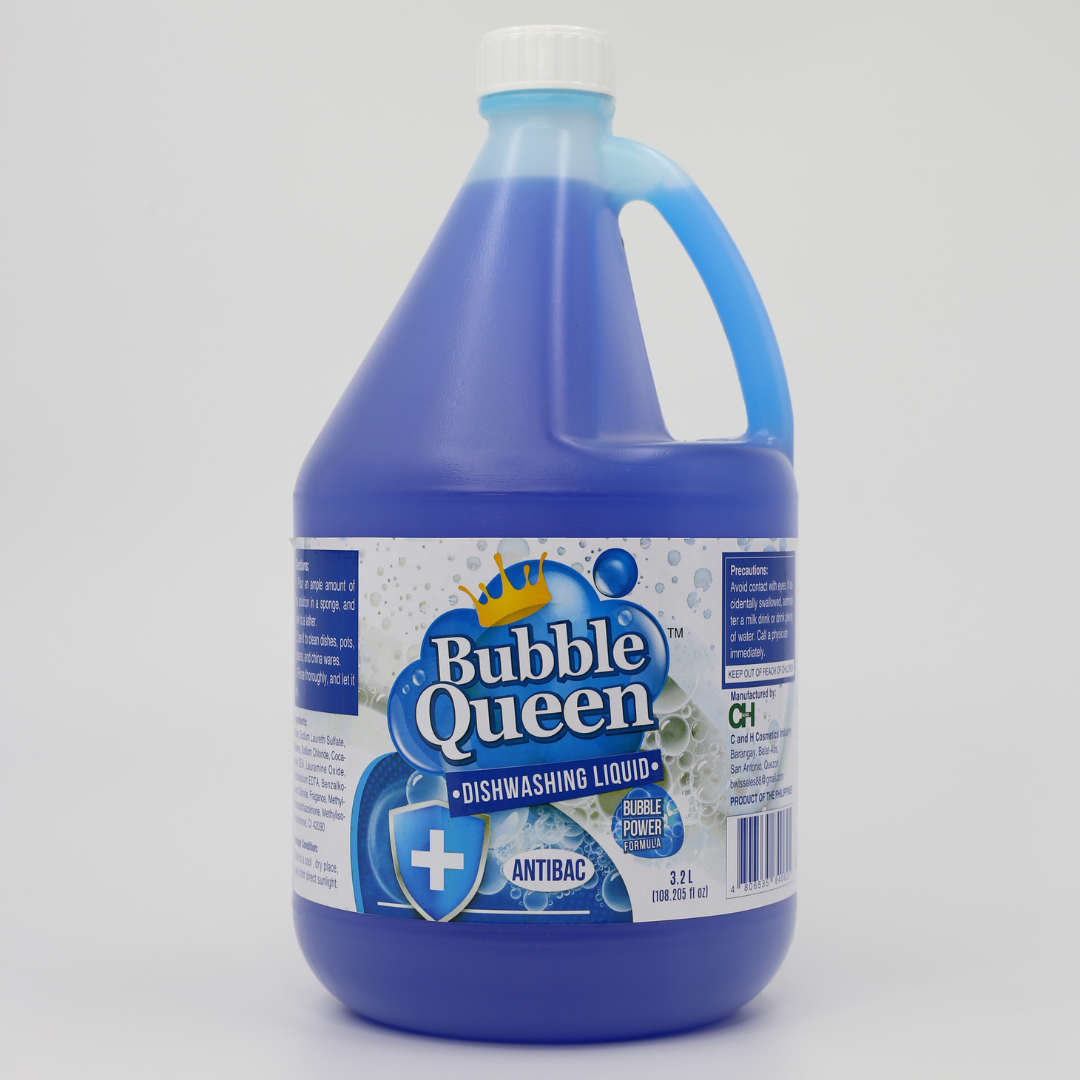 Bubble Queen Dishwashing Liquid (Antibac) 3.2L