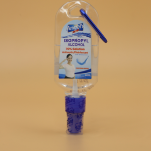 Angel's Flo Isopropyl Alcohol with Carabiner (60ml)