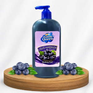 Bubble Queen Antibacterial Liquid Handsoap - Blueberry (500ml)